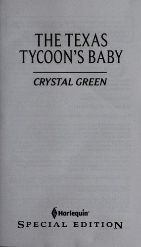 The Texas Tycoon's Baby