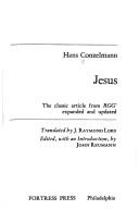 Jesus;: The classic article from RGG expanded and updated
