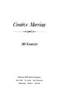 Creative Marriage: making your marriage work in the 80's