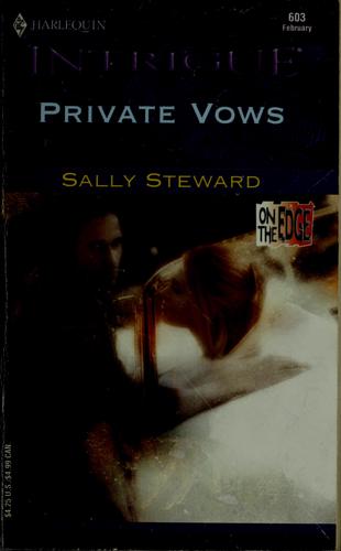 Private Vows (On The Edge) (Intrigue, 603)