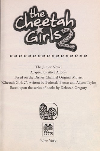 Cheetah Girls 2 Junior Novel, The (Junior Novelization)