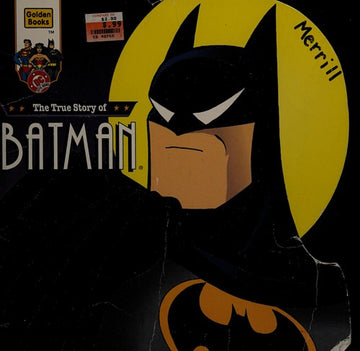 True Story Of Batman (Golden Super Shape Books)
