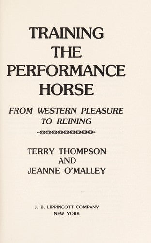 Training the Performance Horse