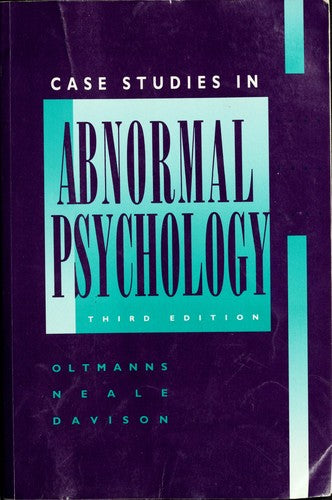 Case Studies In Abnormal Psychology