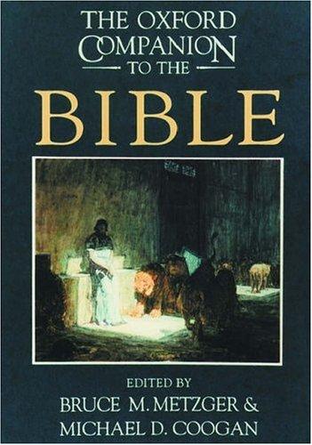 The Oxford Companion To The Bible