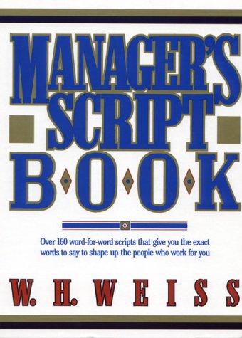 Manager's Script Book