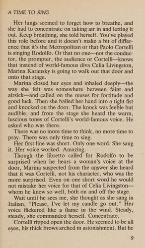 A Time To Sing (Silhouette Intimate Moments #40)