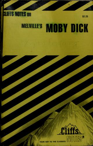 Melville's Moby Dick (Cliffs Notes)