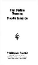 That Certain Yearning (Harlequin Romance, No 3046)