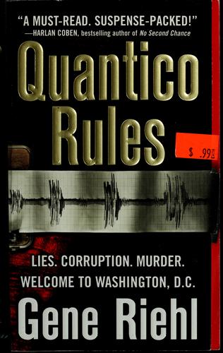 Quantico Rules first book Puller Monk