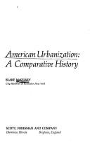 American Urbanization: a comparative history.
