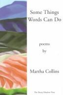 Some Things Words Can Do