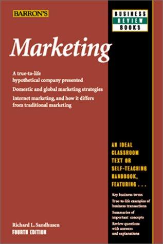 Marketing (Barron's Business Review Series)