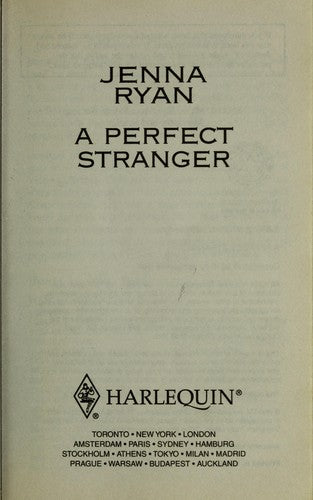 A Perfect Stranger (Harlequin Intrigue Series)