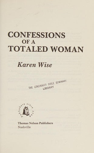 Confessions Of A Totaled Woman