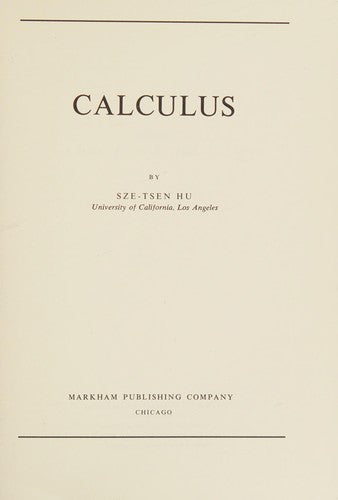 Calculus