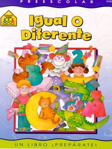 Same Or Different ( Igual o Diferente Spanish Edition)
