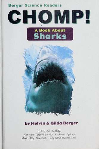 Chomp! A Book About Sharks (Berger Science Readers)