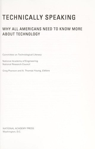 Technically Speaking: why all Americans need to know more about technology
