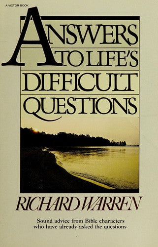 Answers To Life's Difficult Questions