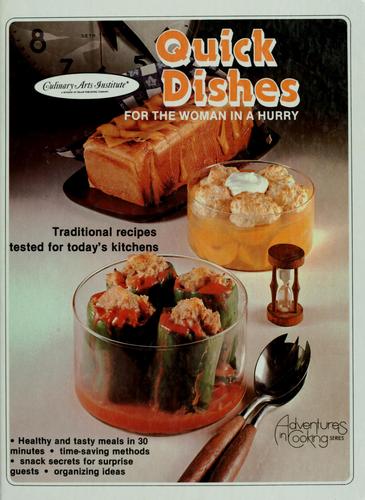 Quick Dishes for the Woman in a Hurry