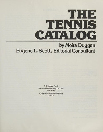 The Tennis Catalog