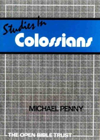 Studies In Colossians