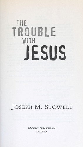 The Trouble With Jesus