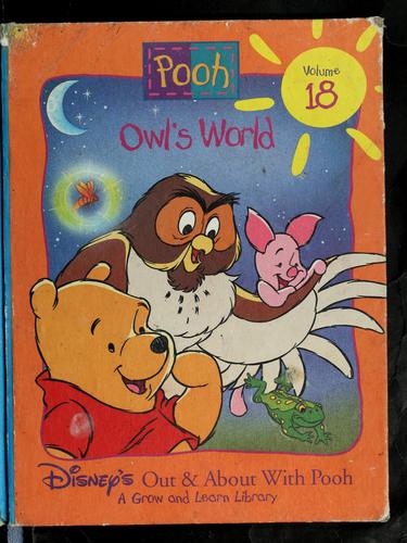 Owl's World (Disney's Out & About With Pooh, Vol. 18.)