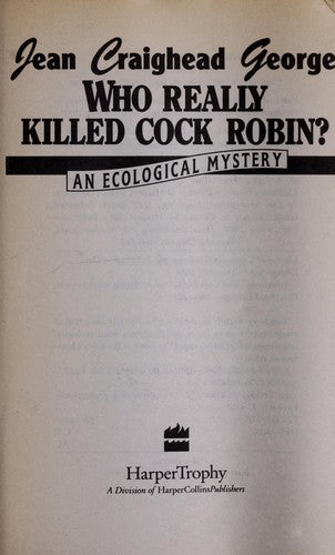 Who Really Killed Cock Robin? (Eco Mysteries)