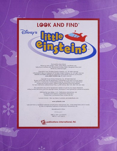 Disney's Little Einsteins Look And Find (Disney's Little Einsteins Look And Find)