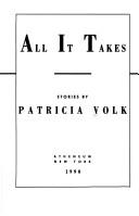All It Takes (without dust jacket)