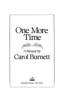 One More Time: a memoir