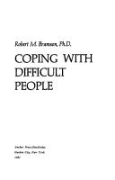 Coping With Difficult People