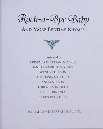 Rock-A-Bye Baby And More Bedtime Rhymes