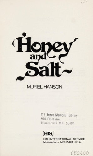 Honey And Salt