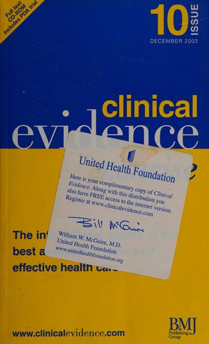 Clinical Evidence Concise # 10 December 2003