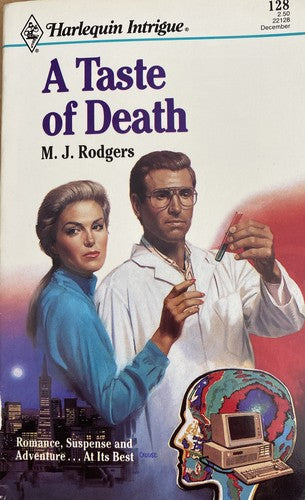 A Taste of Death (Harlequin Intrigue, No 128)