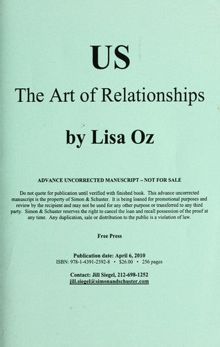 Us: transforming ourselves and the relationships that matter most