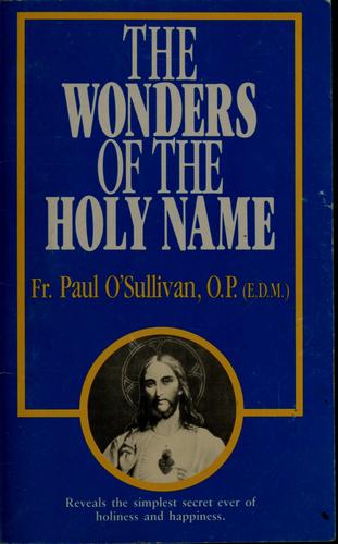 The Wonders of the Holy Name