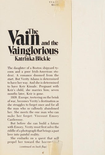 The vain and the vainglorious