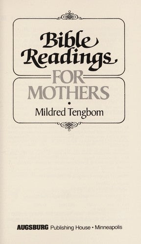 Bible Readings For Mothers