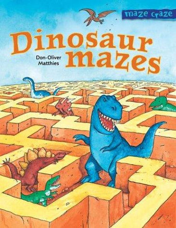 Maze Craze: Dinosaur Mazes