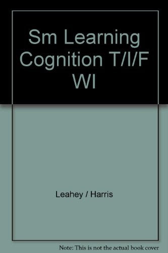 Learning and Cognition, Test Item File with Demonstrations, Fourth Edition