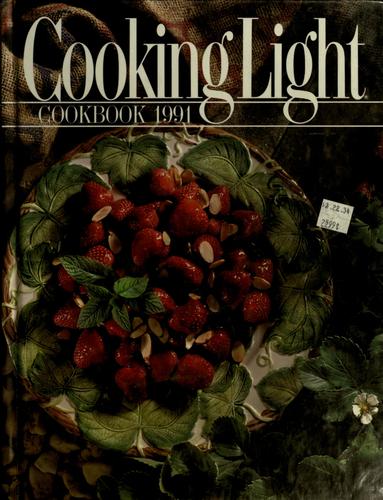Cooking Light Cookbook 1991