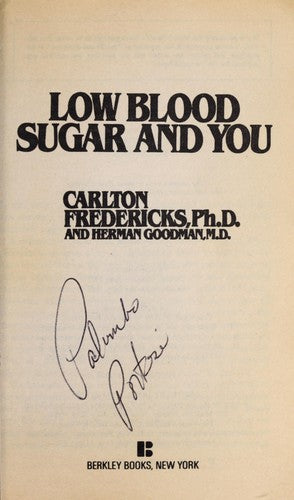 Low Blood Sugar And You