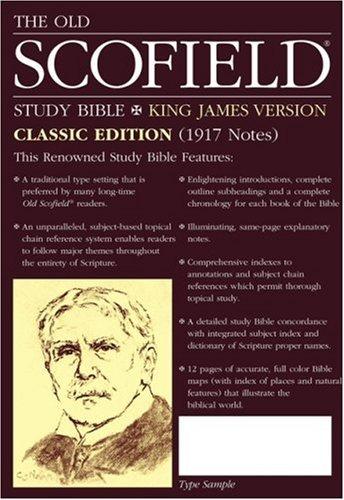 The Old Scofield® Study Bible, KJV Classic Edition (Red Letter) (in a boxed)