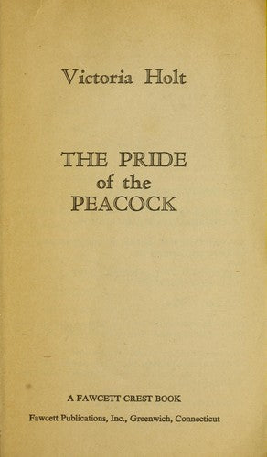 The Pride Of The Peacock