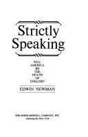 Strictly Speaking