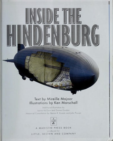 A Giant Cutaway Book: Inside The Hindenburg